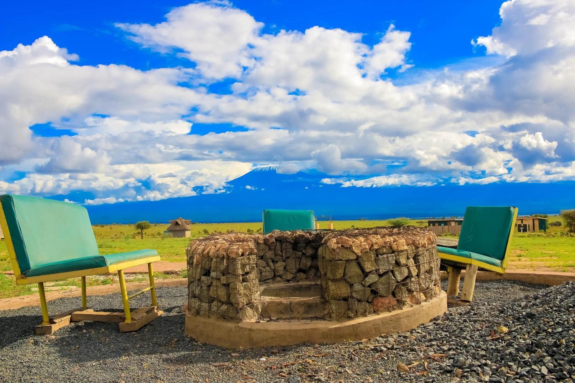 Villa Amanya Camp 1 Double -Bed Tiger In Amboseli-Nationalpark Exterior foto