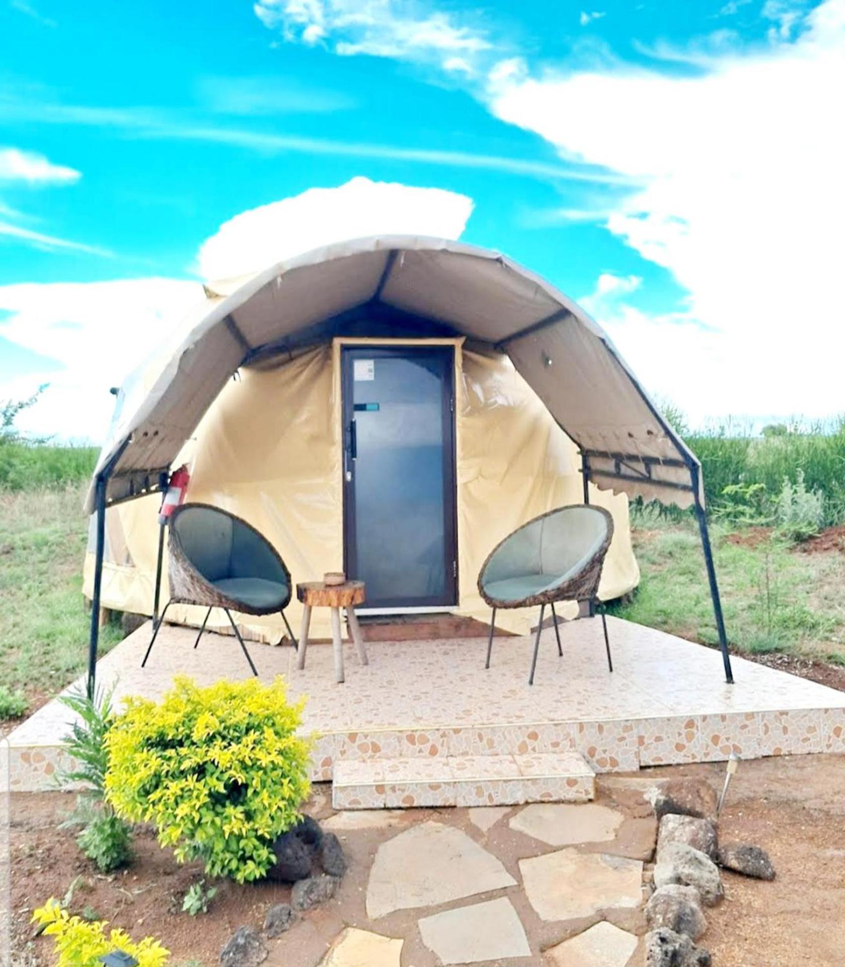 Villa Amanya Camp 1 Double -Bed Tiger In Amboseli-Nationalpark Exterior foto