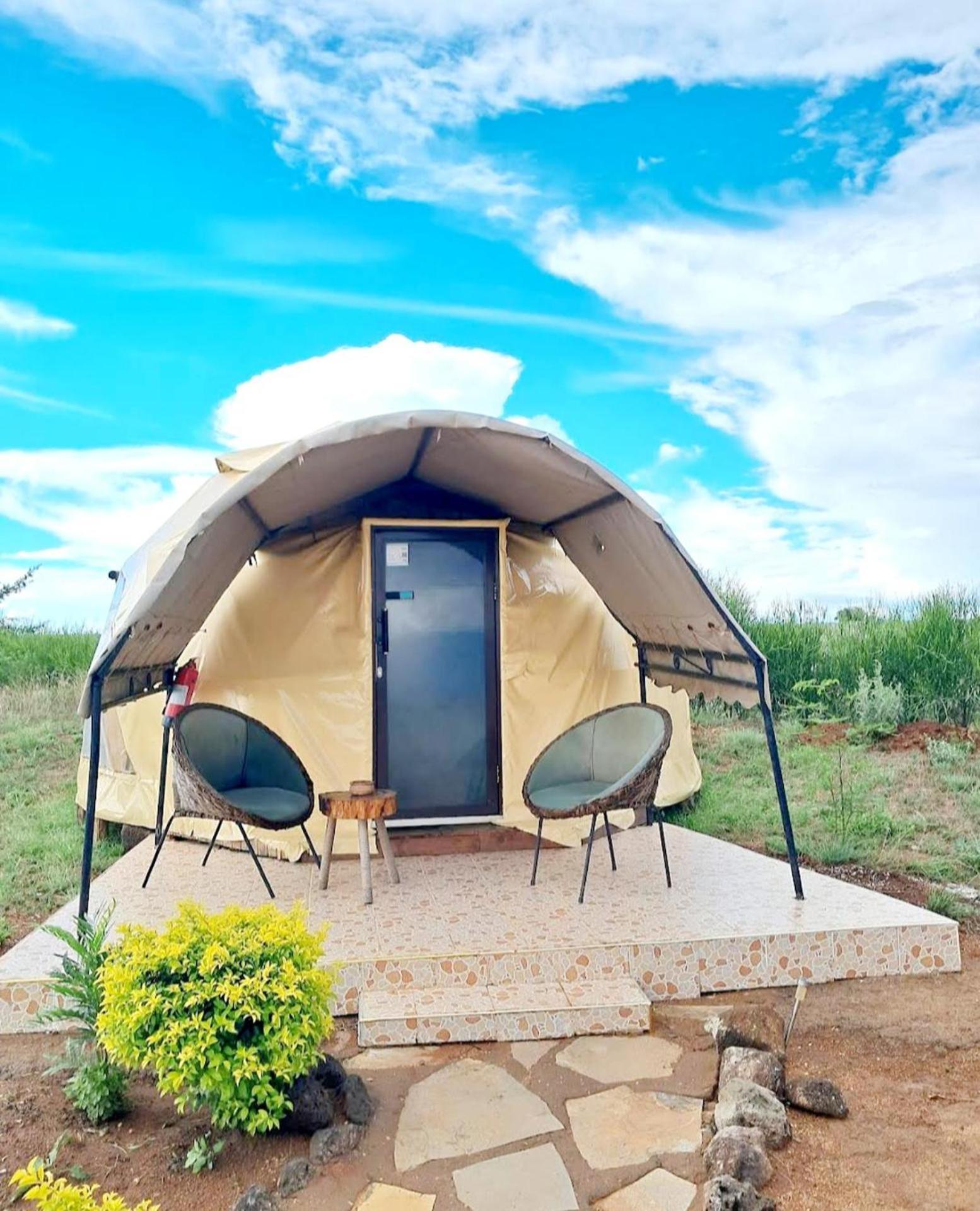 Villa Amanya Camp 1 Double -Bed Tiger In Amboseli-Nationalpark Exterior foto